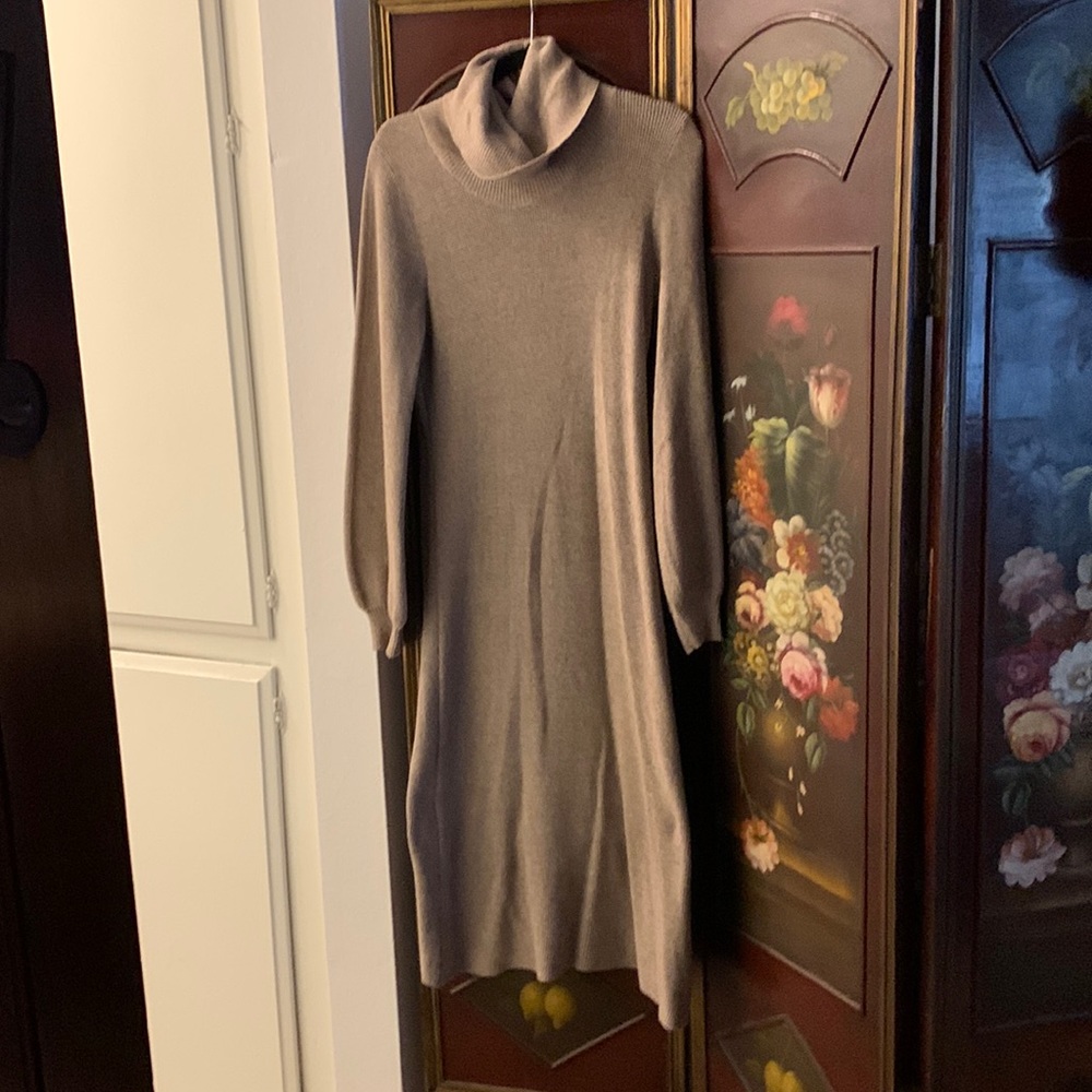 Hippie Rose cowl neck sweater dress maxi